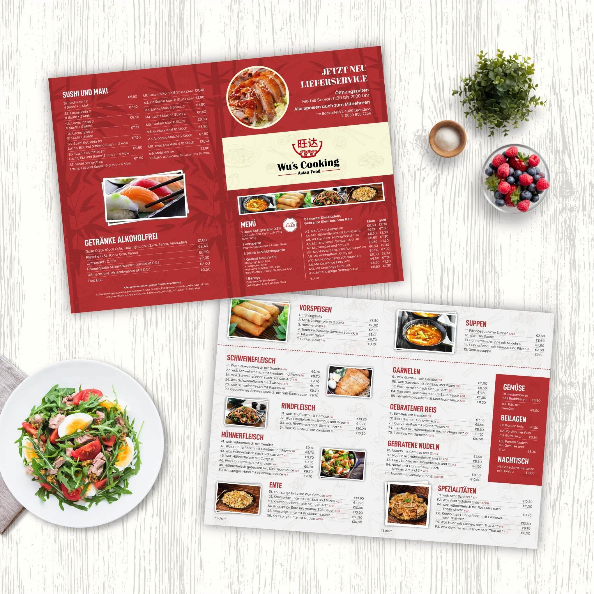 Restaurent Menu Design 2