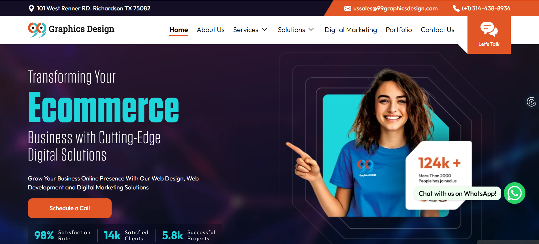 99graphics Design Best website design company in USA