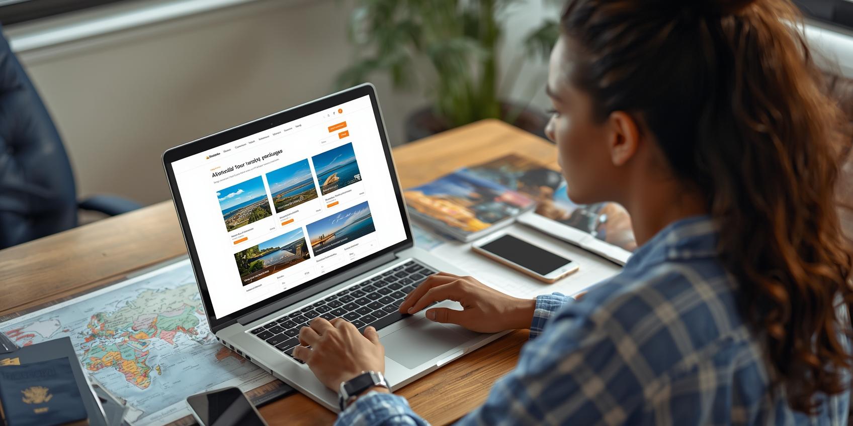 Affordable Travel Website Design for tour travel agencies
