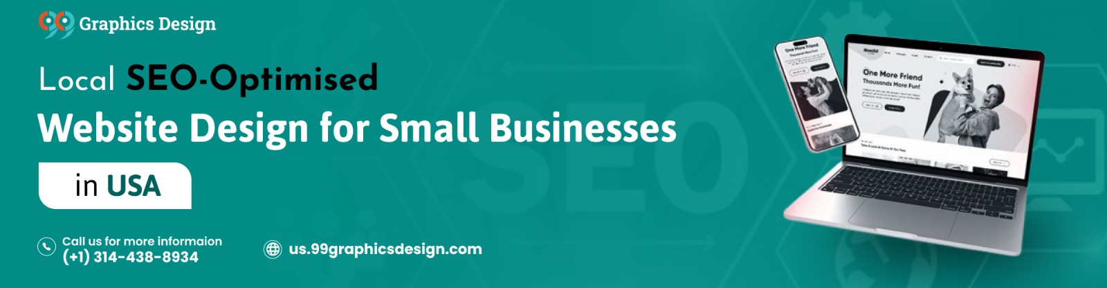 Local SEO-Optimised Website Design Company for Small Businesses in USA