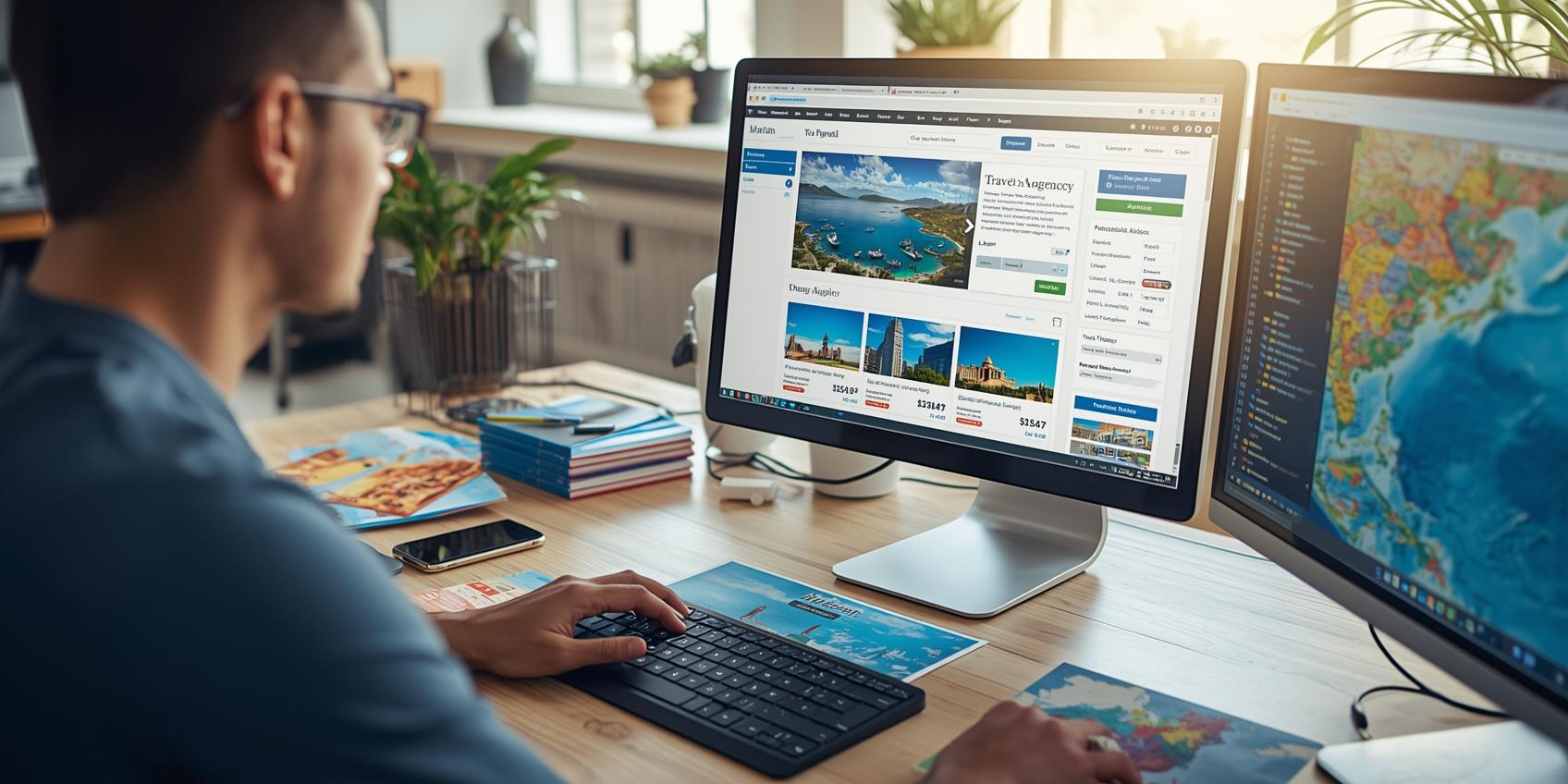 Travel Agency Website Development Services