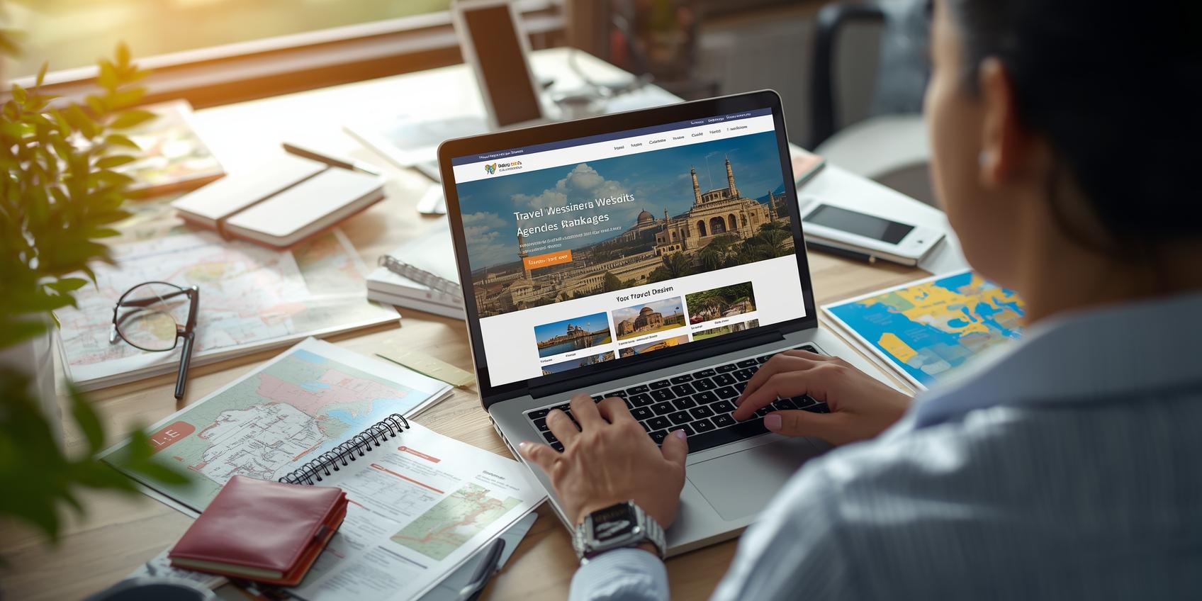 Website Design for a travel comapny in Kolkata
