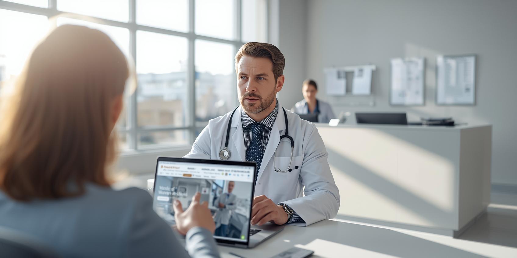 doctor website design in Kolkata