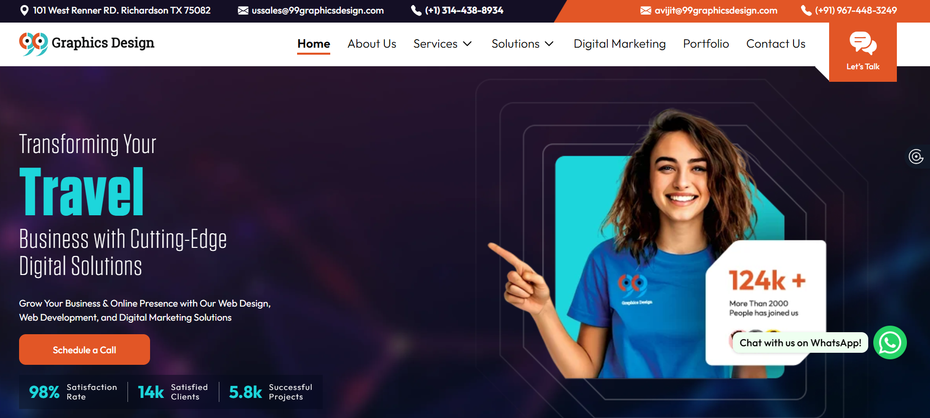 Travel Website Design Company