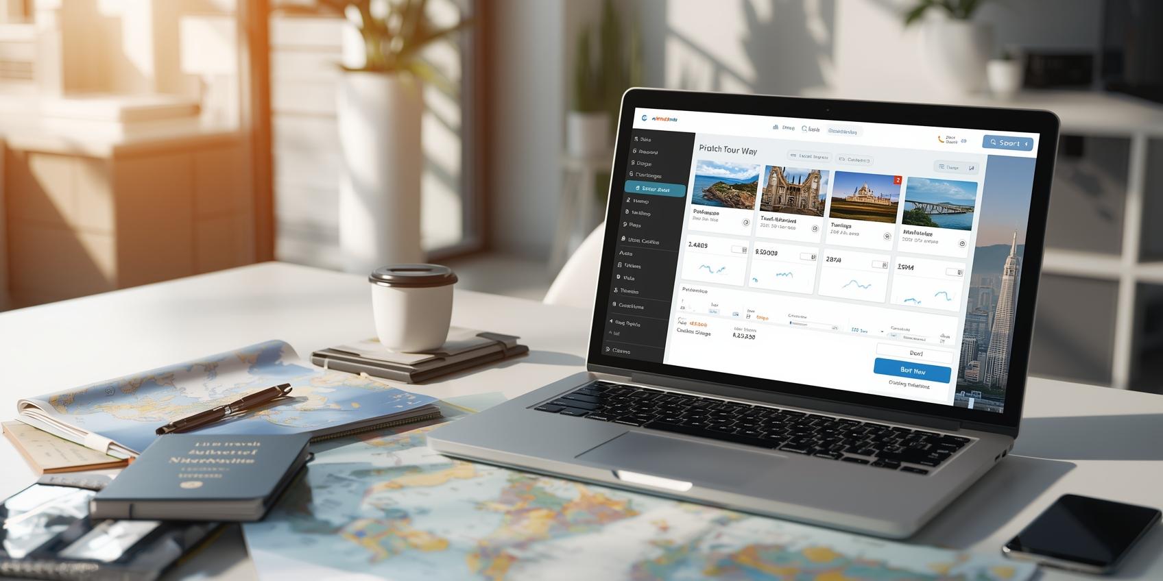 website development for tour and travel agency