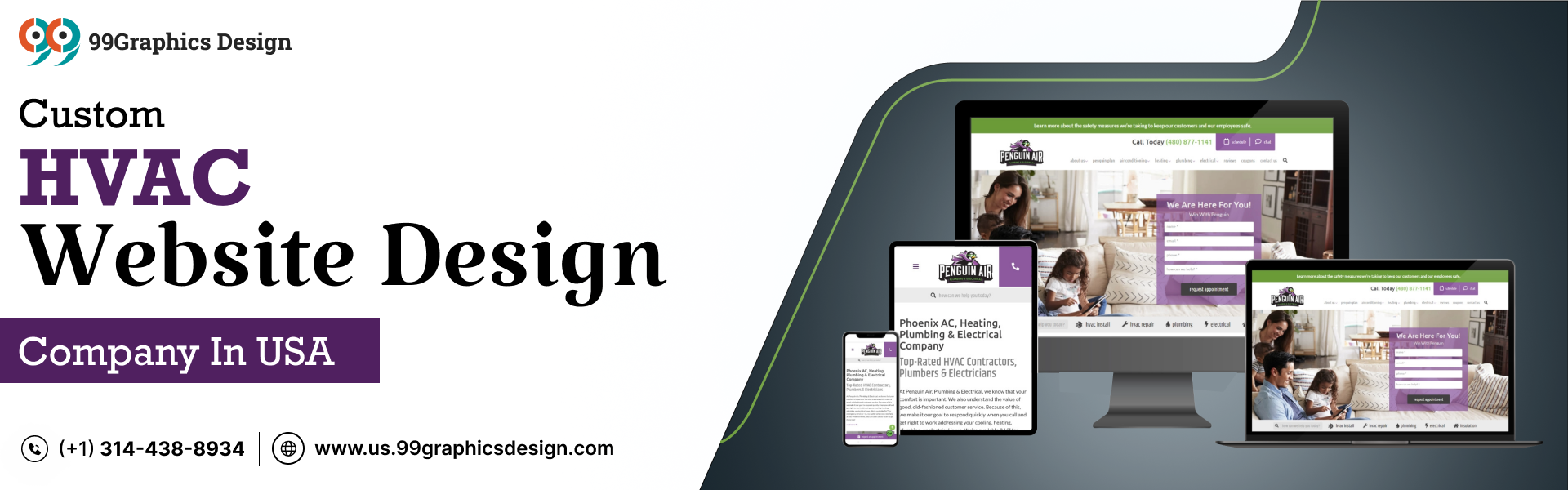 Custom HVAC Website Design Company in USA