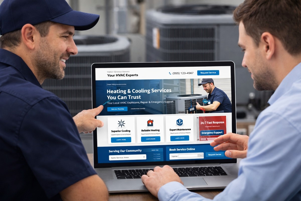 Custom HVAC Website Development