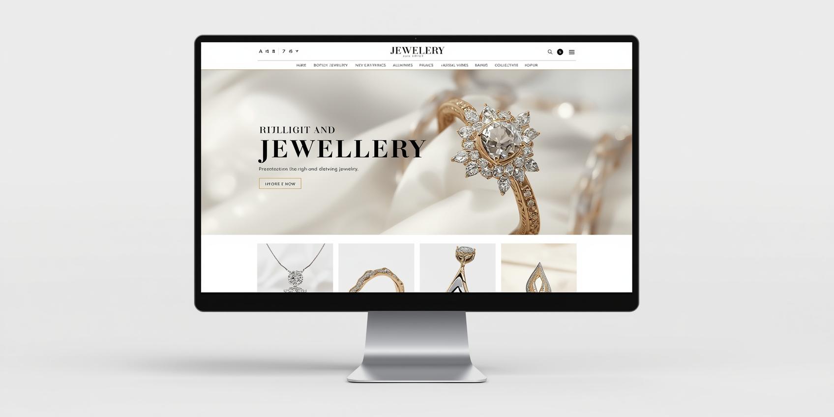 Diamond Jewellery Website Design