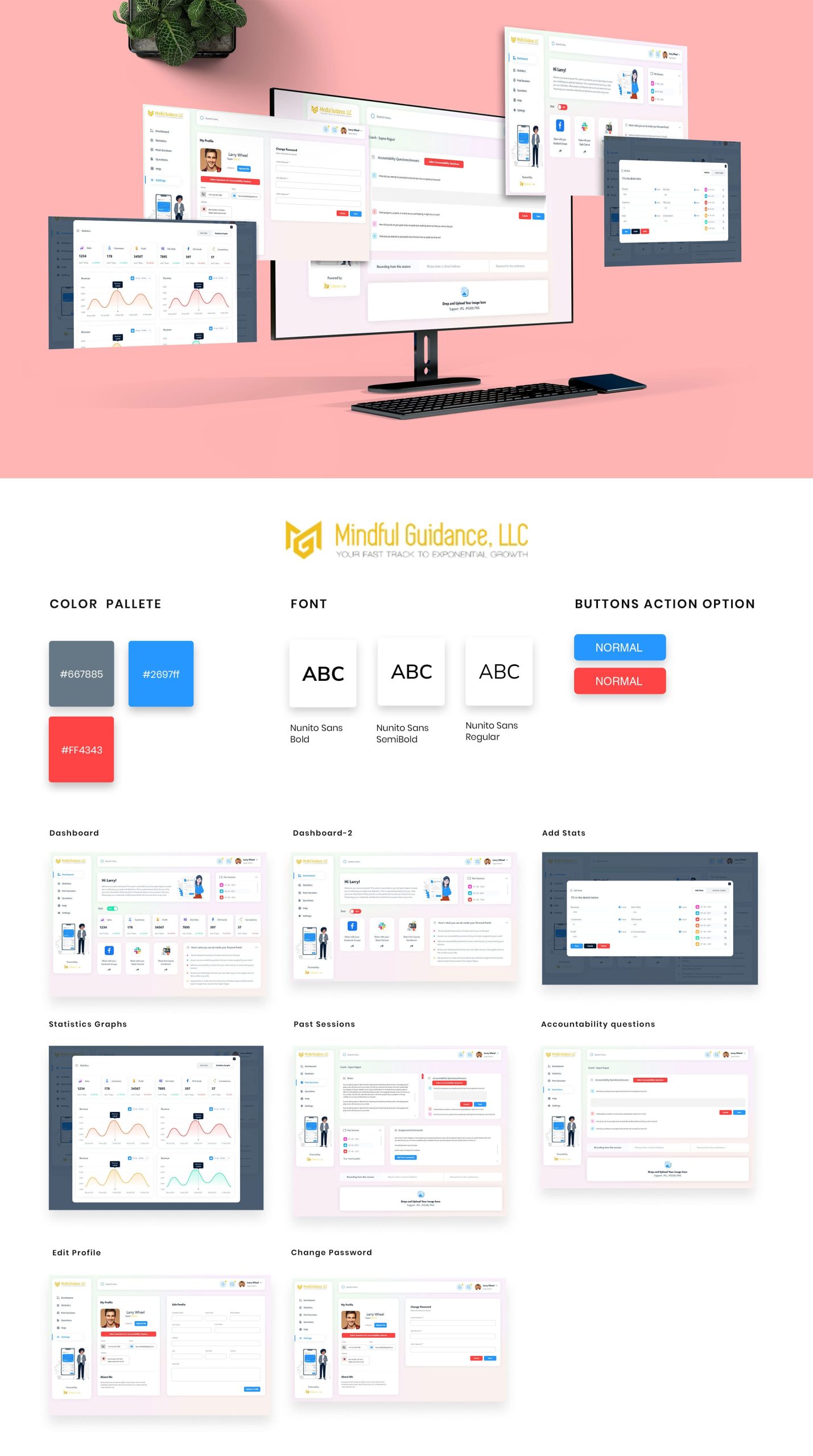 Mindful Guidance Dashboard