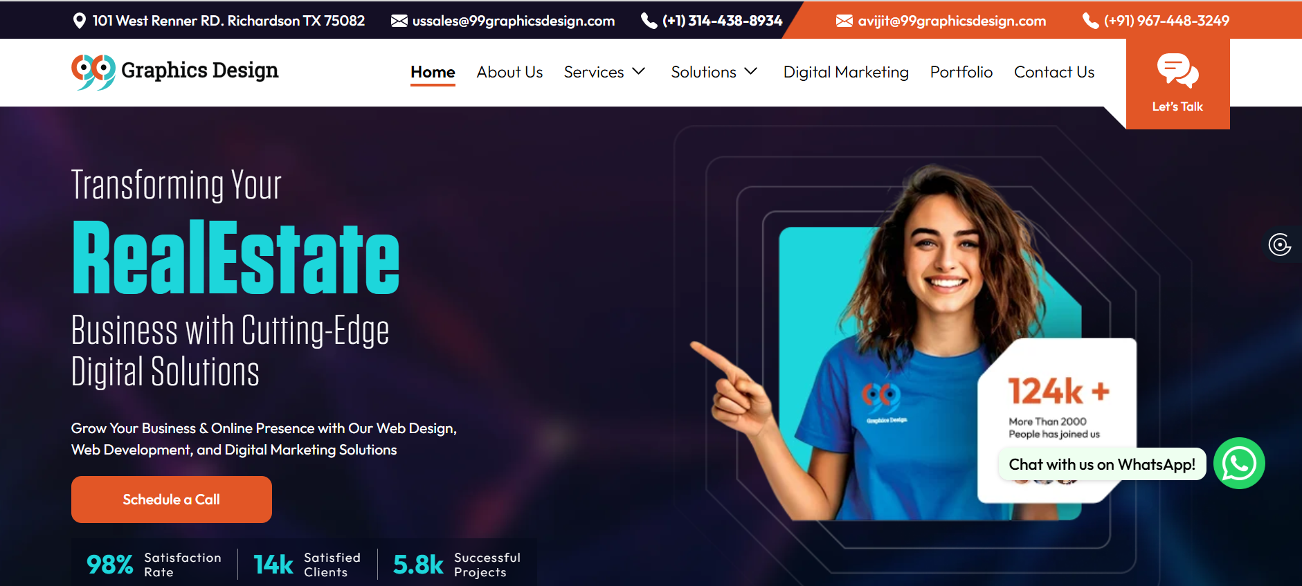 real estate marketing company in Kolkata, 99graphics Design