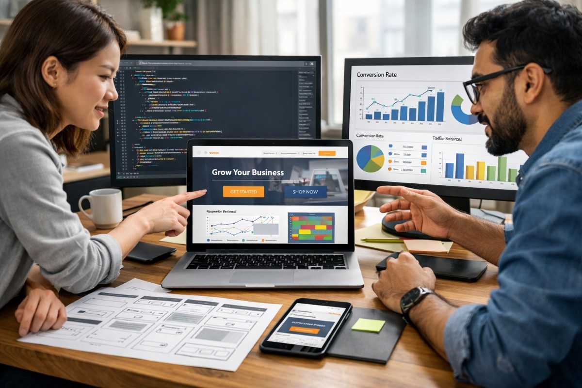 Conversion-focused website design for better user experience