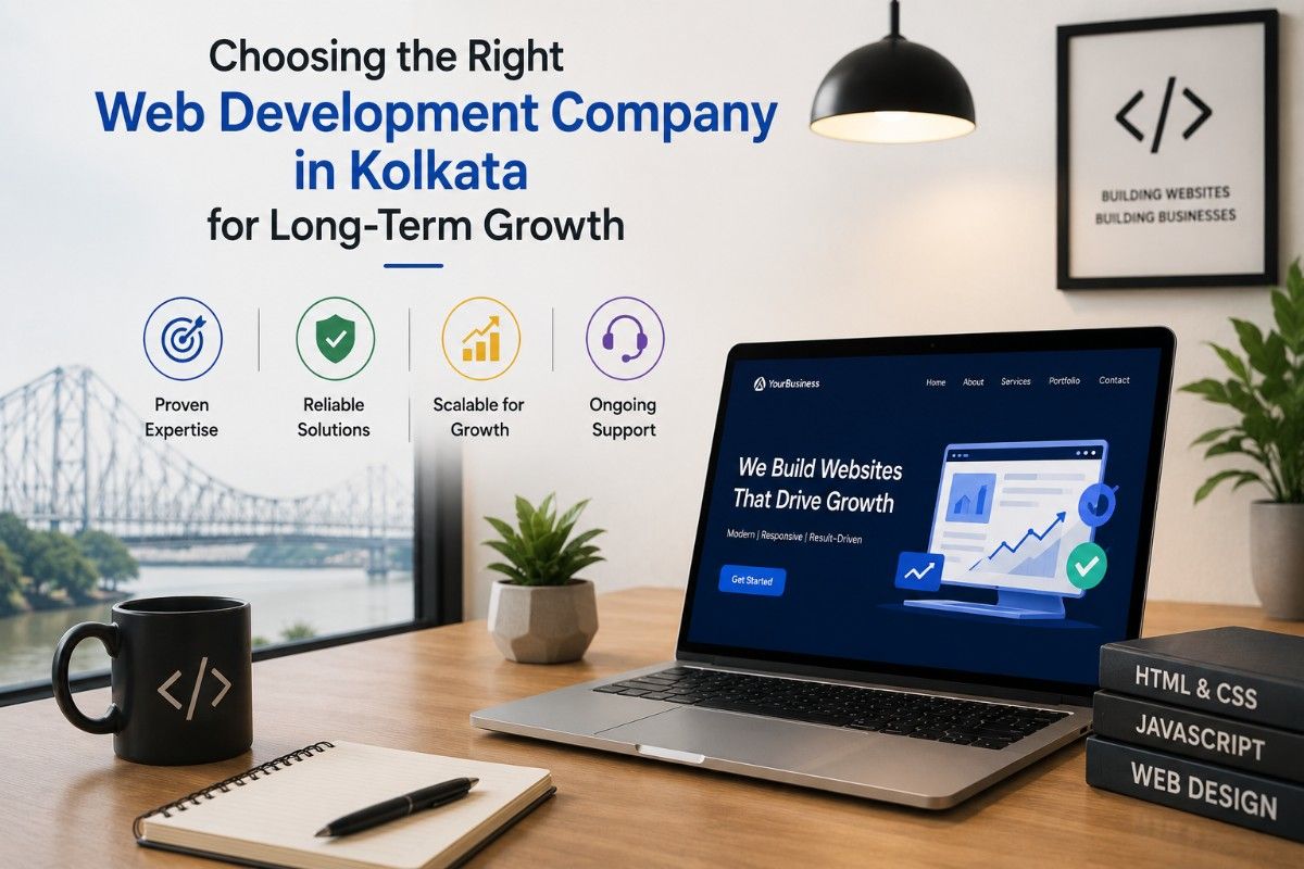 Choosing the right web development agency in Kolkata for long-term business growth.