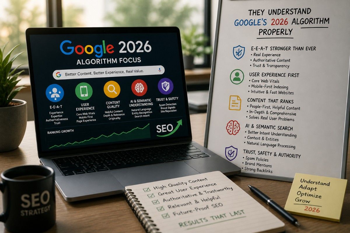Understand Google's 2026 Algorithm Properly