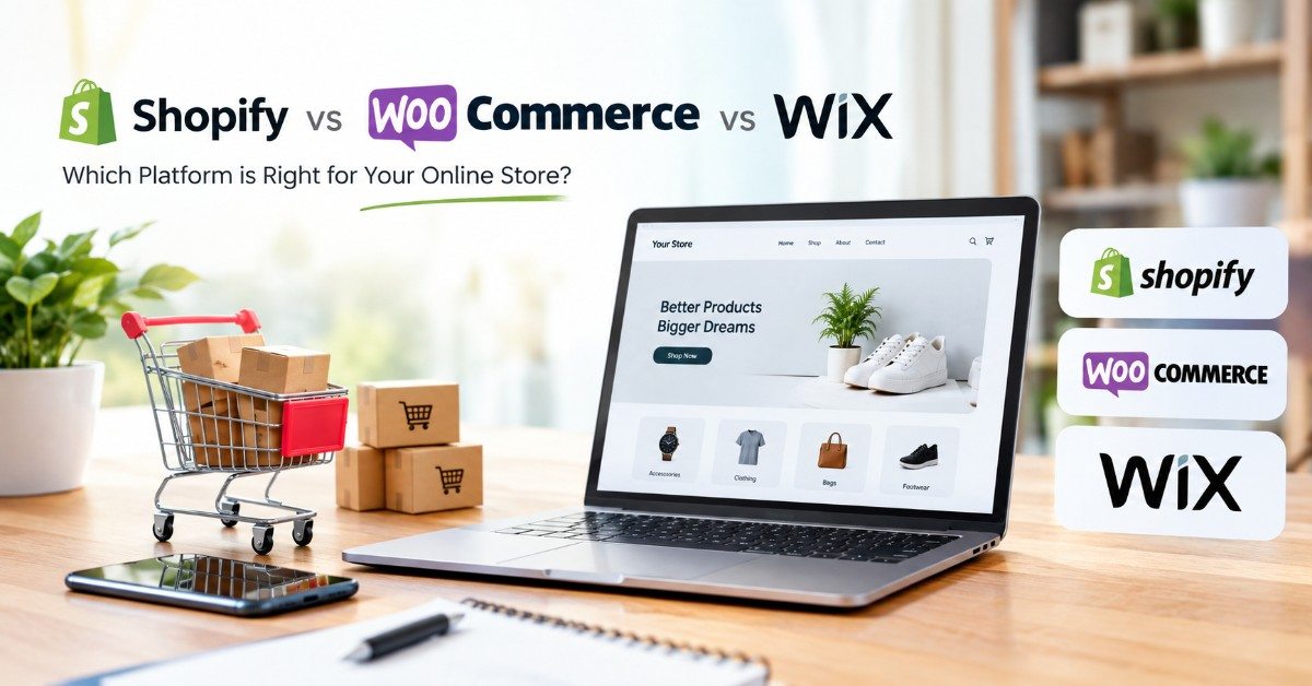 Shopify, WooCommerce Website design company 